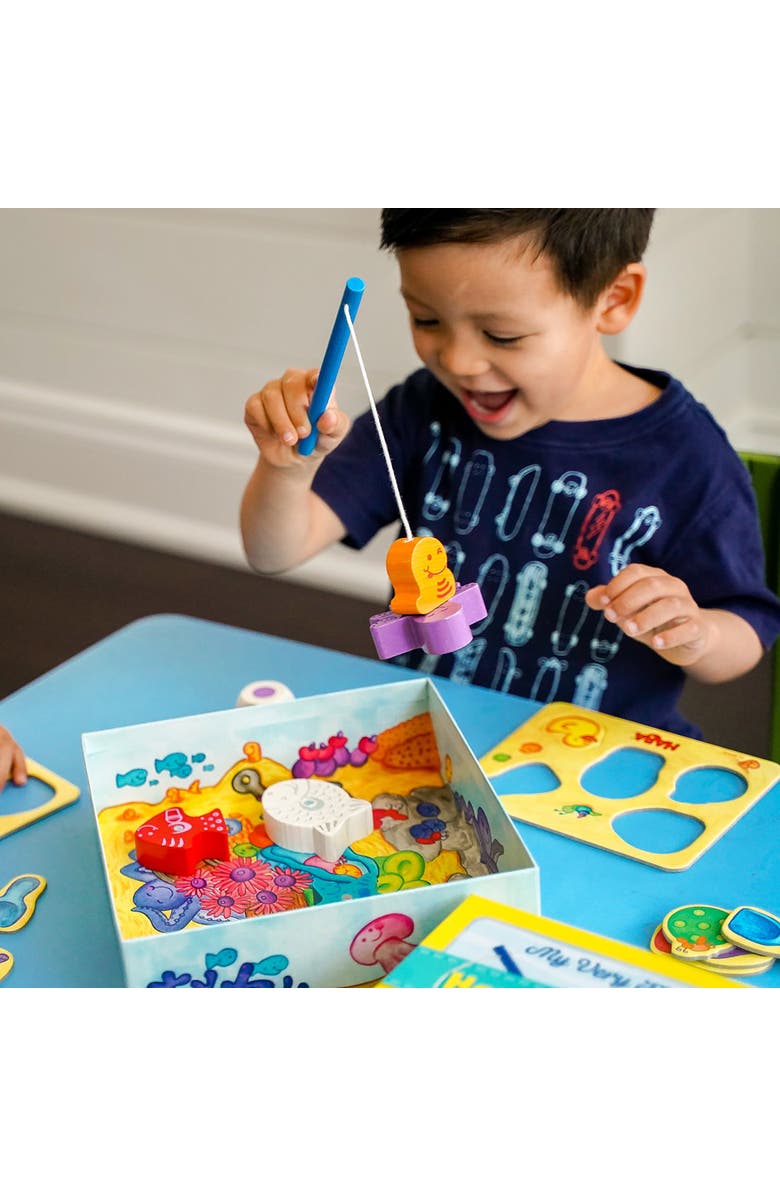 HABA My Very First Games - Here Fishy Fishy! Magnetic Fishing Game Ages 2+ Made in Germany Toddler Games, Learning Toys, Preschool Toys, Alternate, color, Multi
