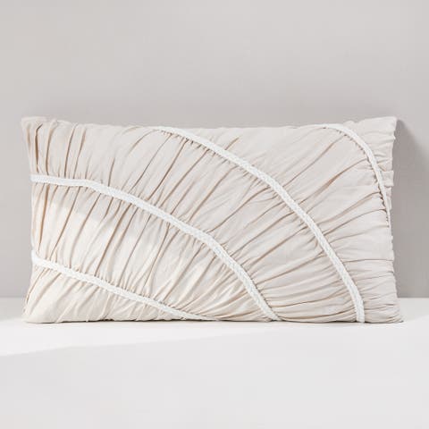 Flora Flow Cotton Pillow Cover
