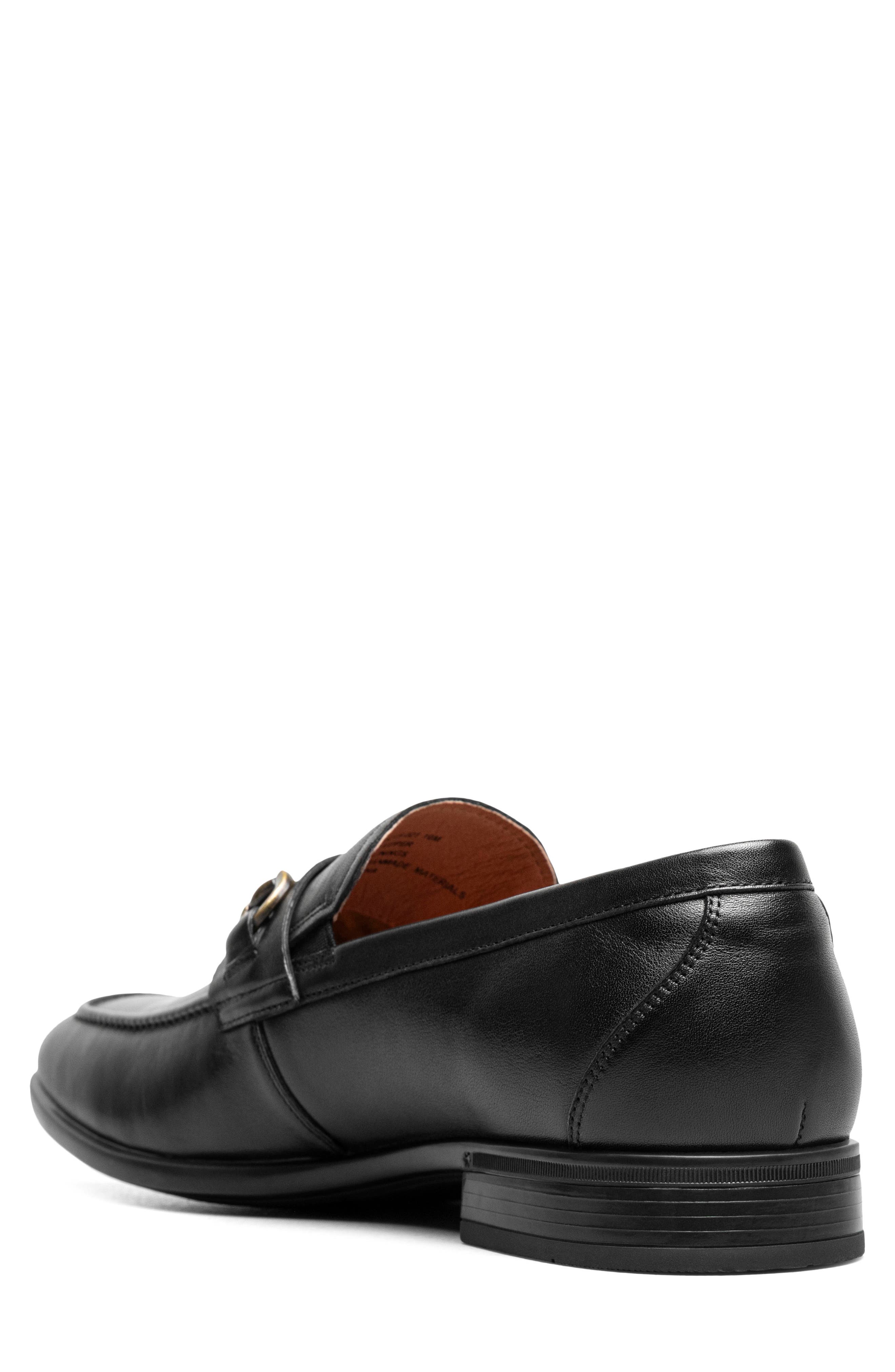 Florsheim Zaffiro Mock Toe Bit Loafer, Alternate, color, Black