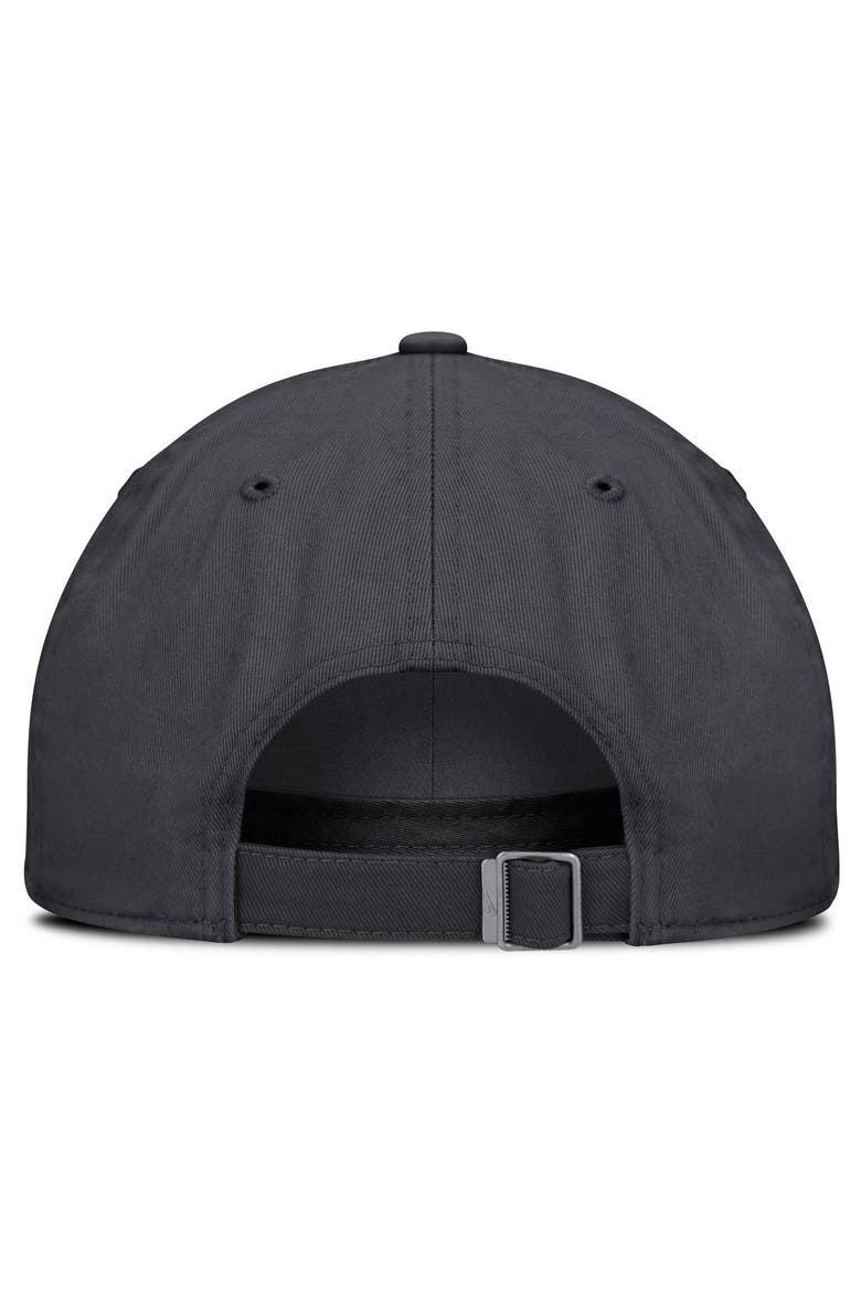 Men's Nike Anthracite Oregon Ducks Club Dri-FIT Adjustable Hat, Alternate, color, Anthracite