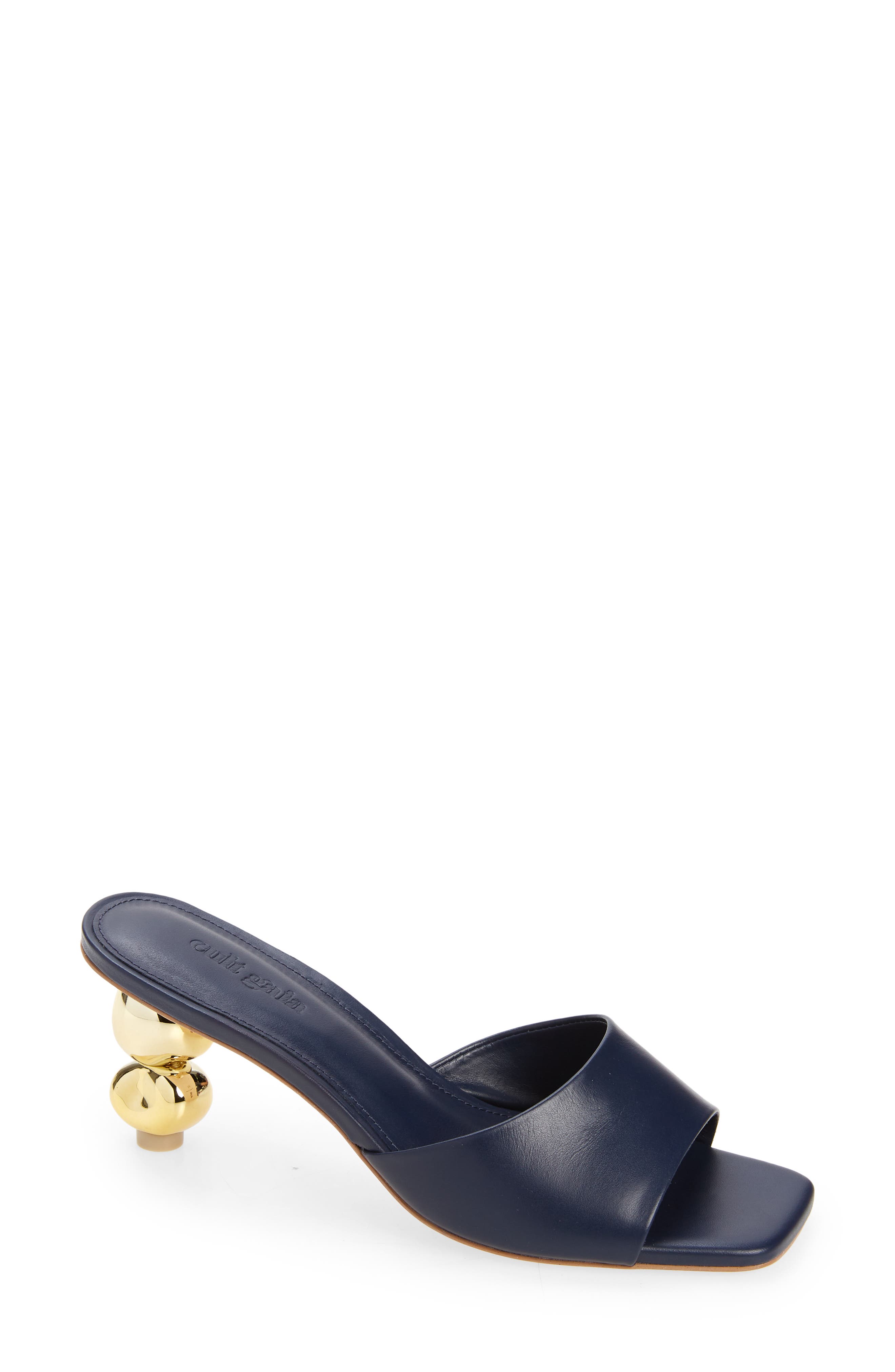 Gigi Slide Sandal, Main, color, NAVY
