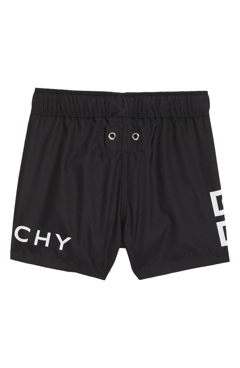 GIVENCHY KIDS Kids' Logo Swim Trunks, Alternate, color, 