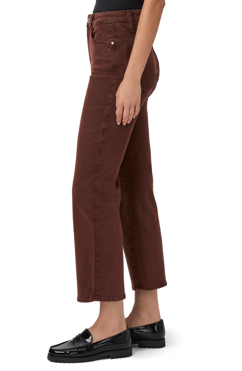 PAIGE Courtney High Waist Ankle Flare Jeans, Alternate, color, Vintage Chocolate Raisin