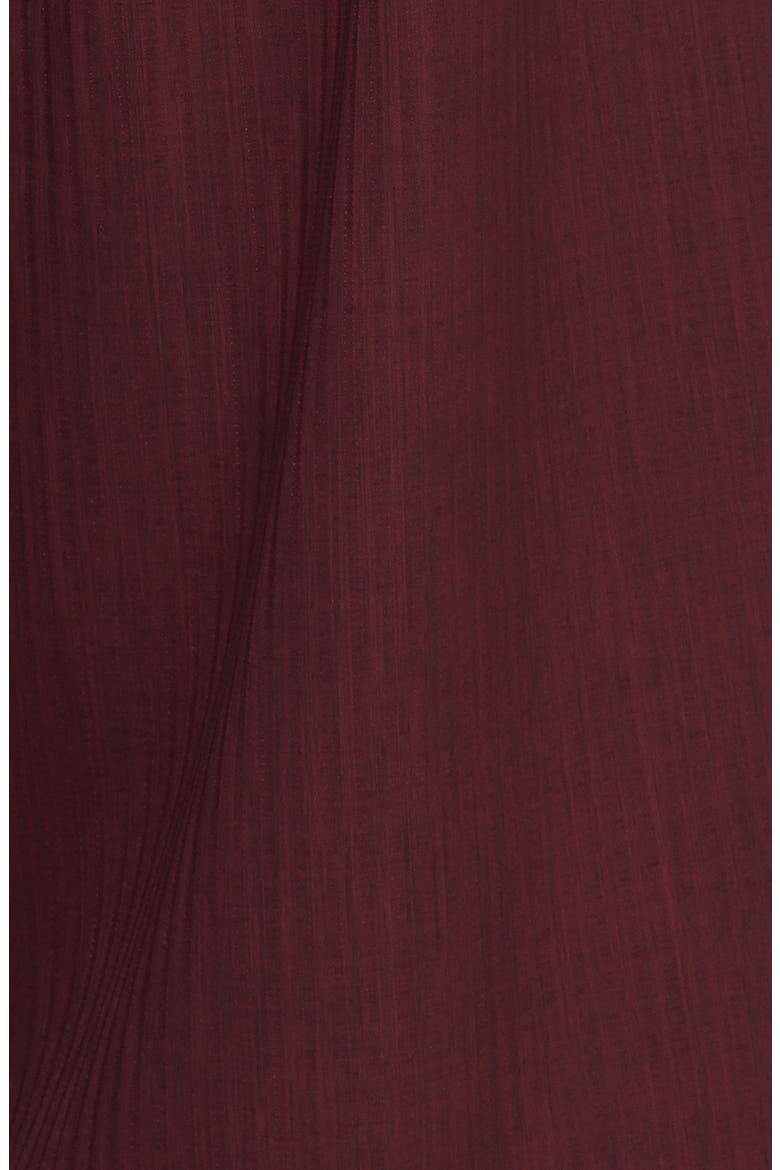 High Waist Wide Leg Pants, Alternate, color, BURGUNDY