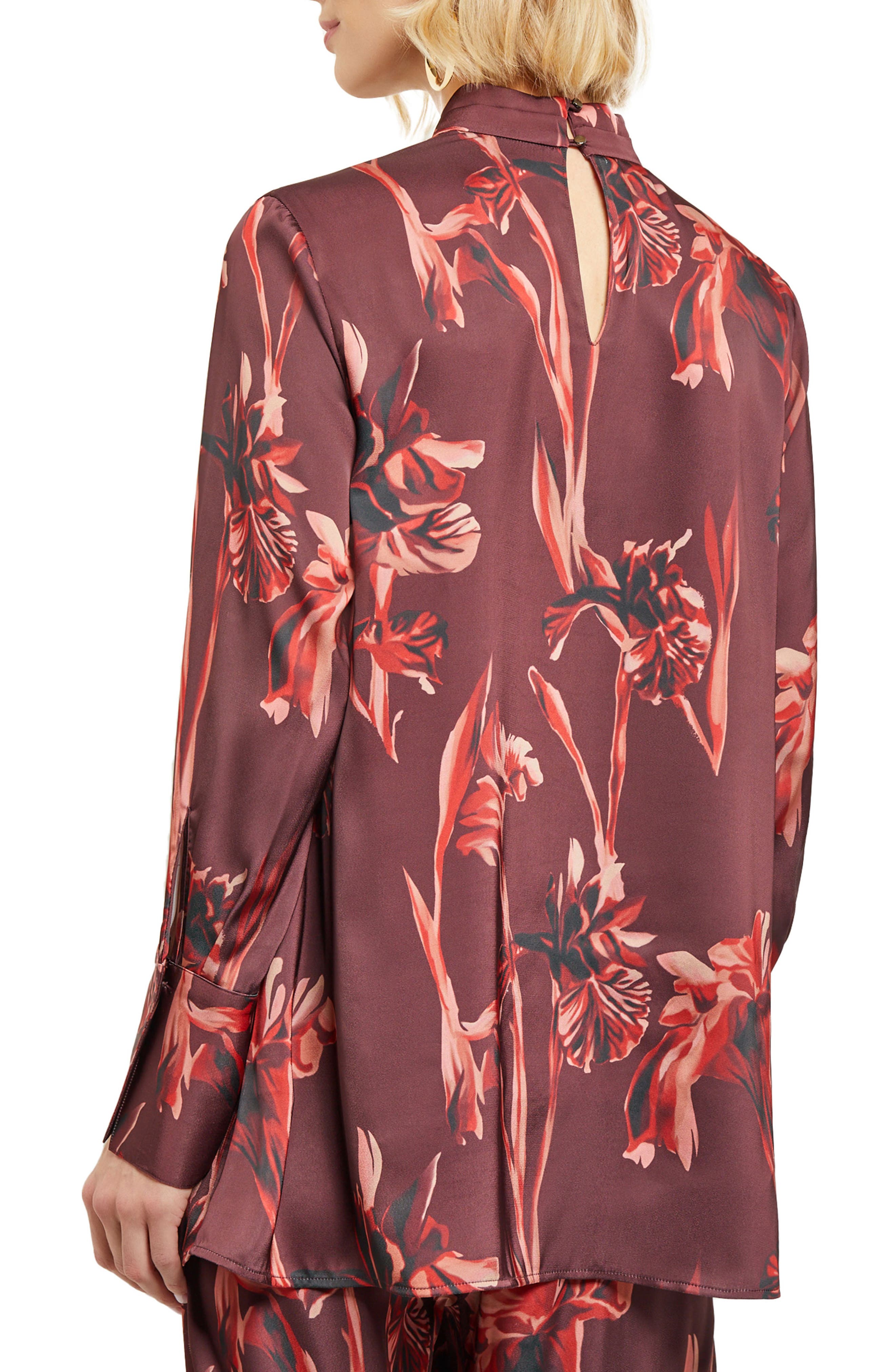 Floral Long Sleeve Blouse - image 2