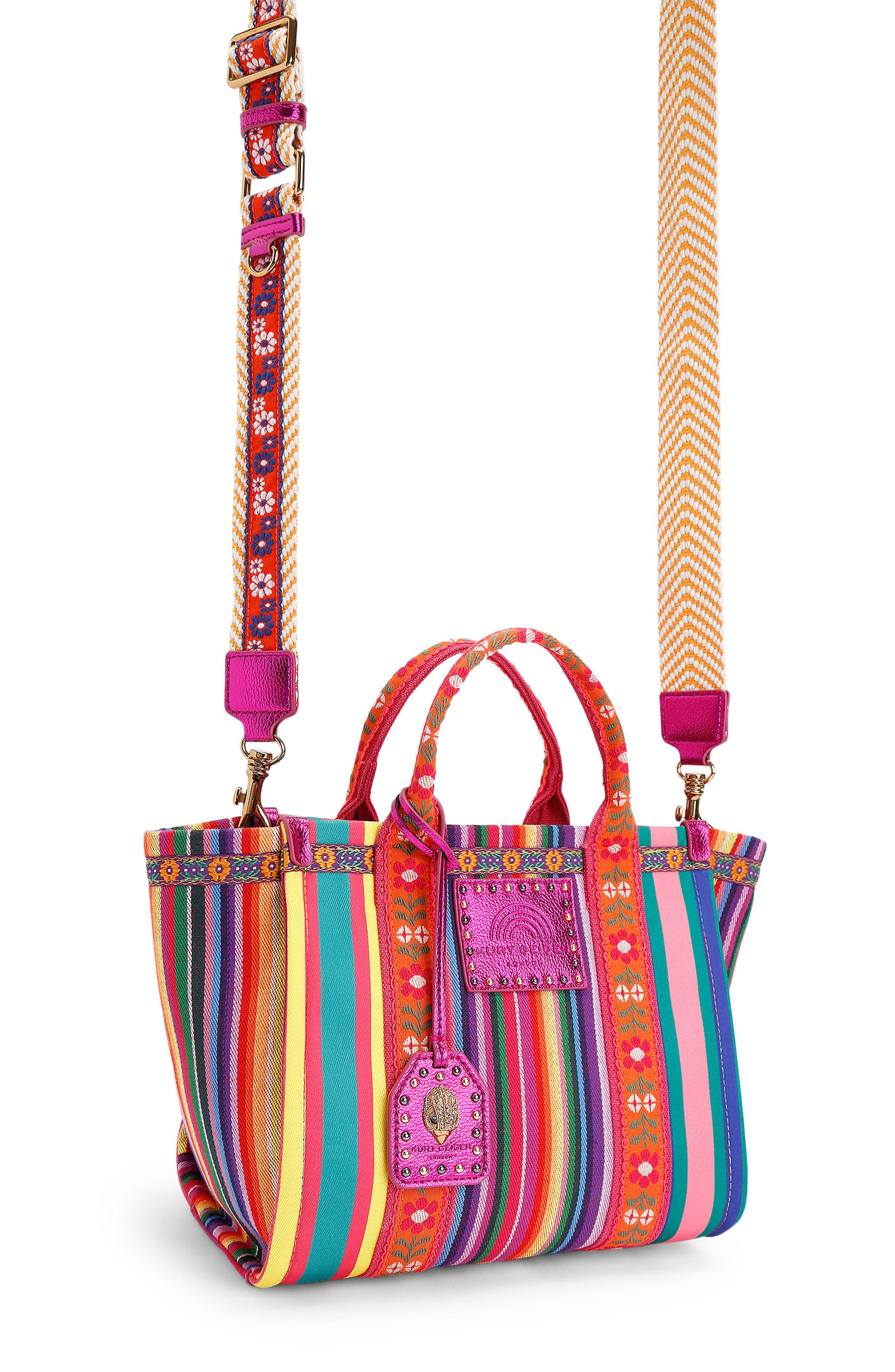 Kurt Geiger London Small Southbank Shopper Bag, Alternate, color, Open Pink