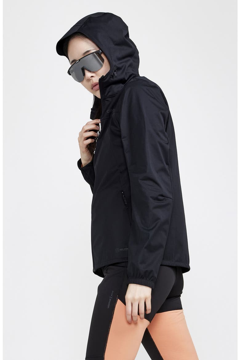 Essence Hydro Waterproof Jacket, Alternate, color, BLACK