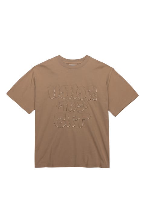 Amp'd Up Embroidered T-Shirt