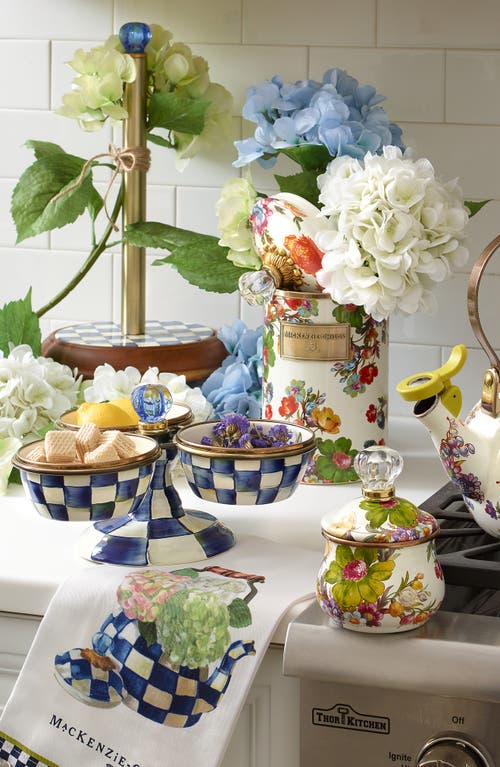 Mackenzie-childs Royal Check Triplicity In Blue
