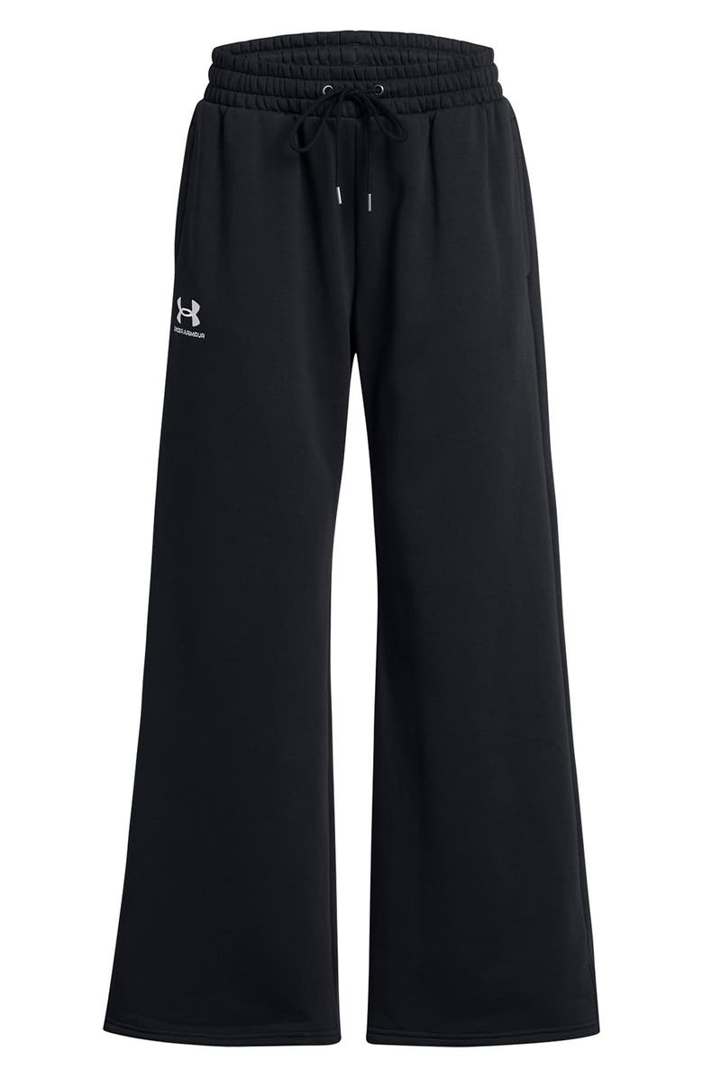 Under Armour Icon Fleece Wide Leg Sweatpants, Alternate, color, 