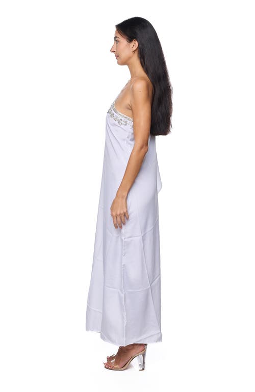 Ranee's Ranees One-shoulder Dress In White