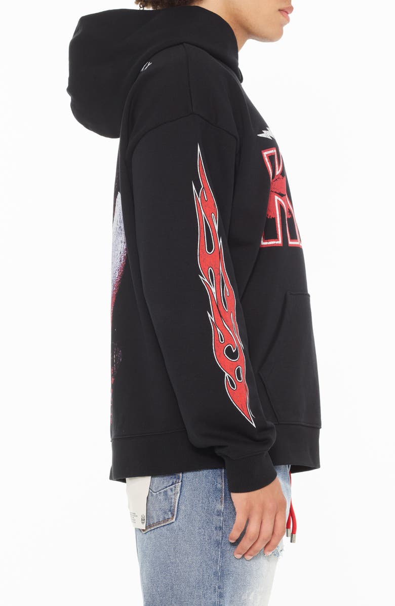 Cult of Individuality Graphic Sweatshirt, Alternate, color, Black