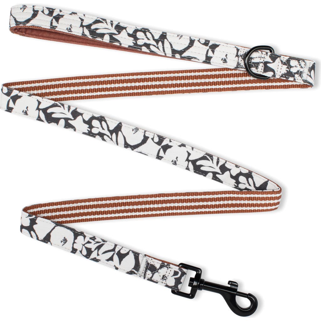 Fringe Studio Charcoal Floral Dog Leash in None  product