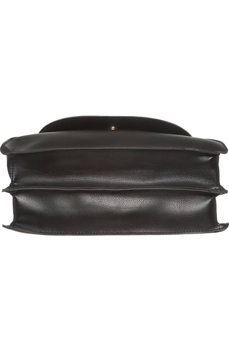 Sole Society Izzy Faux Leather Top Handle Satchel, Alternate, color,