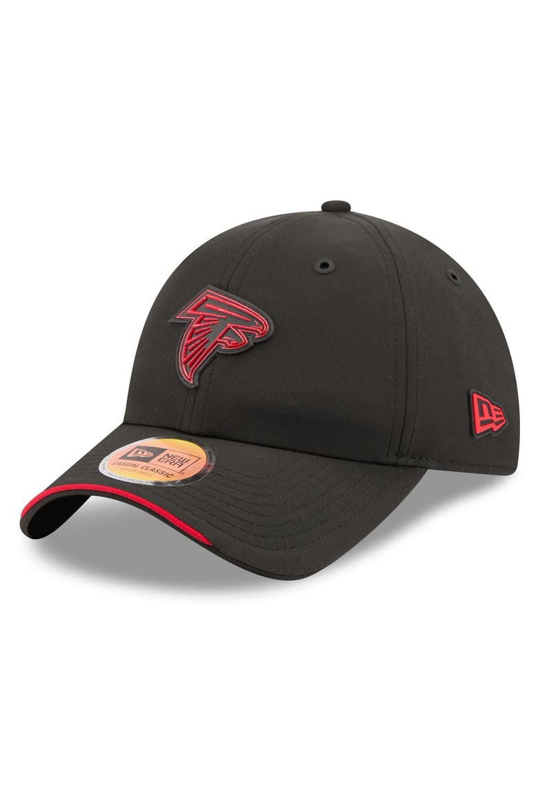 Men's New Era Black Atlanta Falcons 2026 Sideline Casual Classic Adjustable Hat, Main, color, Black