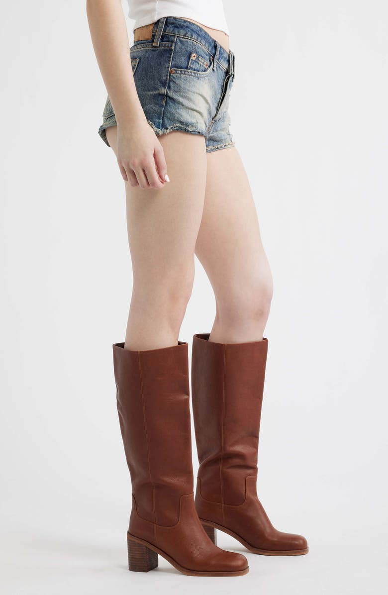 BDG Urban Outfitters Minnie Denim Shorts, Alternate, color, Mid Vintage