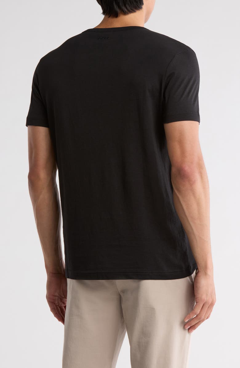 BOSS Teebo Cotton T-Shirt, Alternate, color, Black