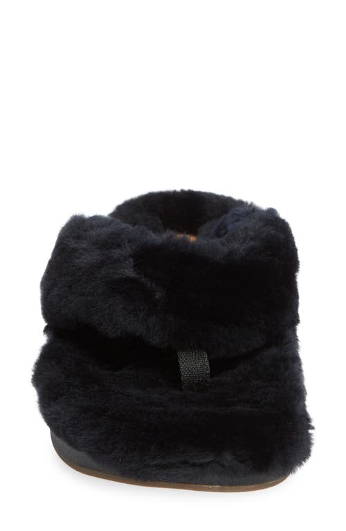 Olukai Kipea Heu Genuine Shearling Slide Sandal