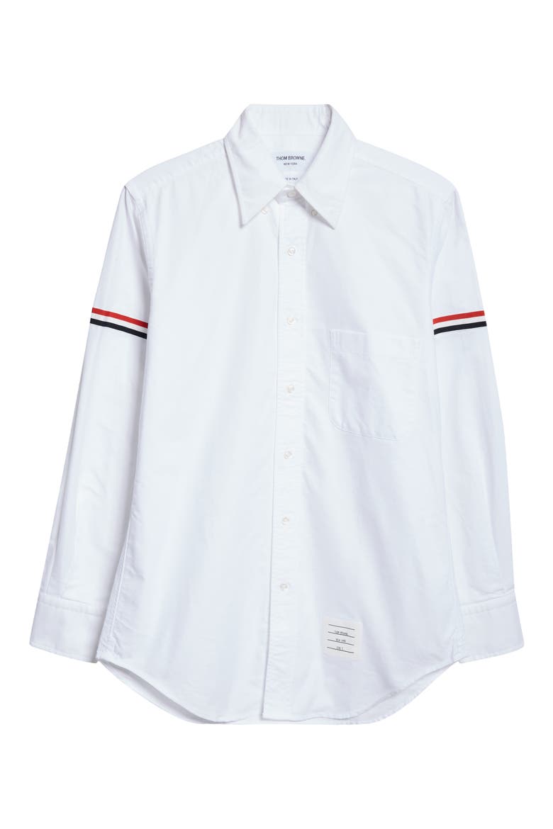 Classic Cotton Poplin Button-Down Shirt, Alternate, color, WHITE