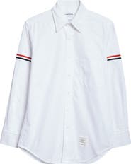 Thom Browne Classic Cotton Poplin Button-Down Shirt