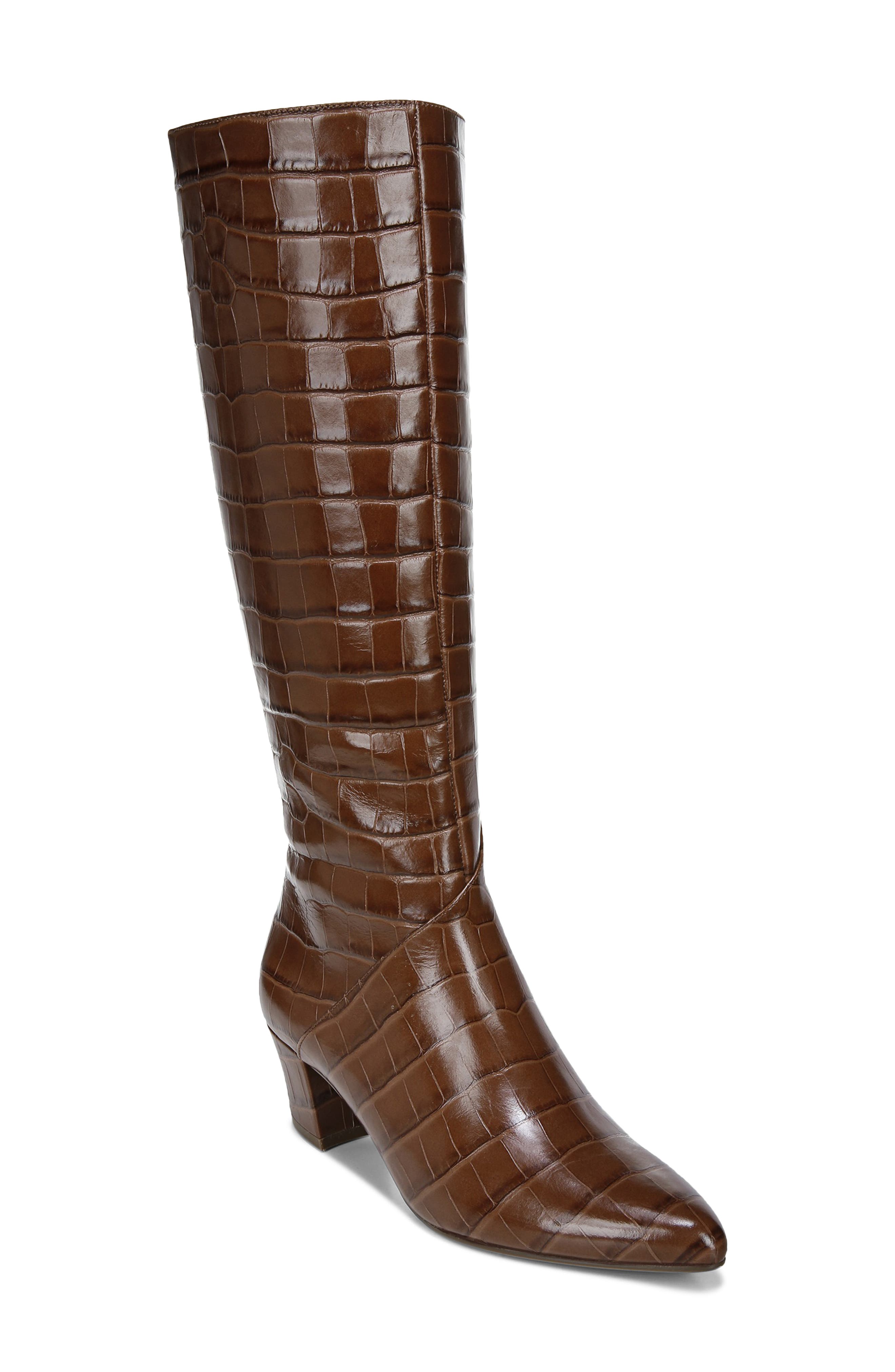 Melanie Knee High Boot, Main, color, LODGE BROWN LEATHER