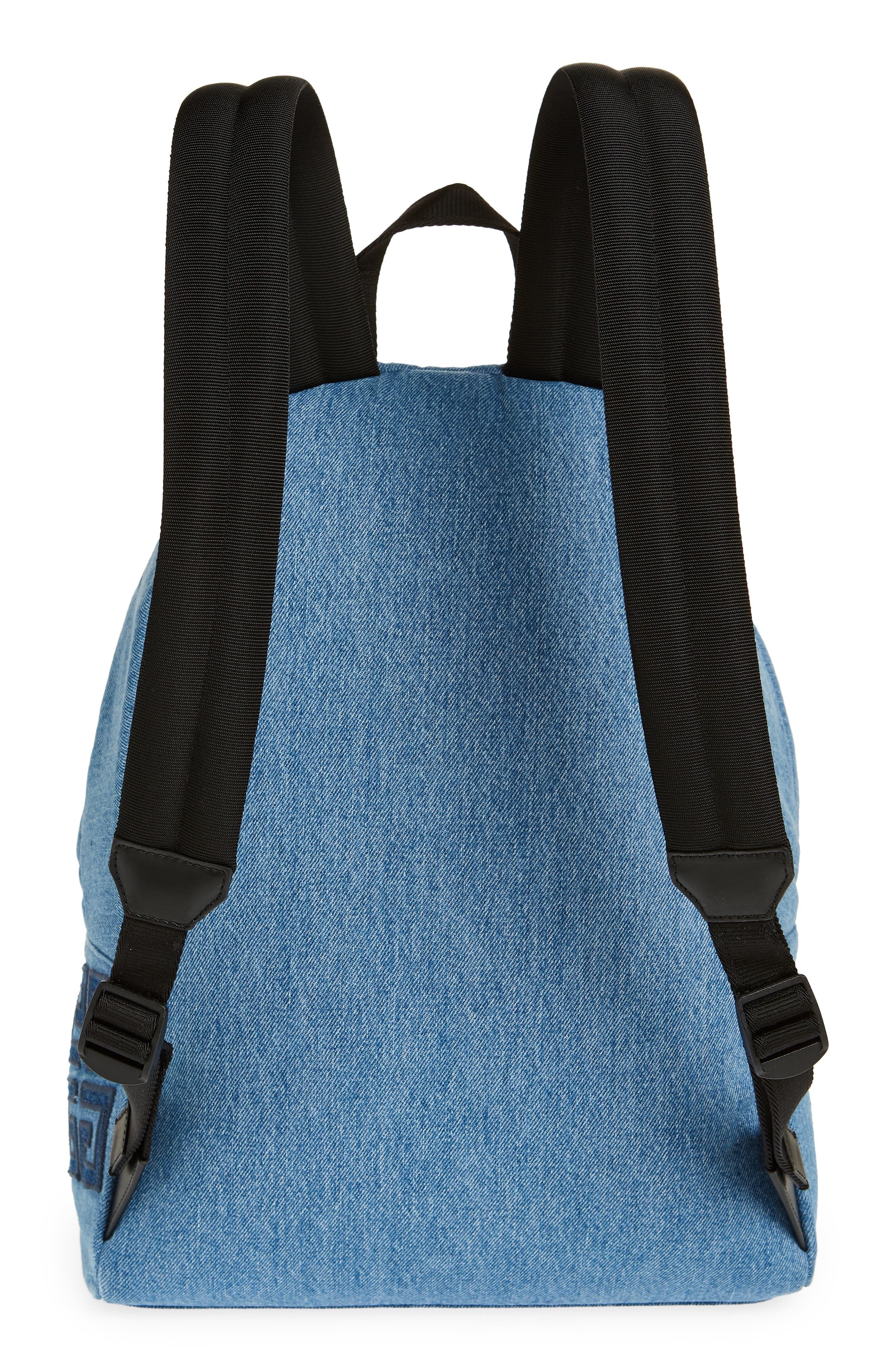 Givenchy Essential U 4G Denim Backpack, Alternate, color, 