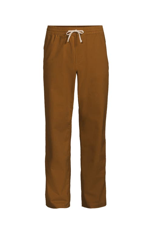 Lands' End Knockabout Relaxed Deck Pants In Coriander