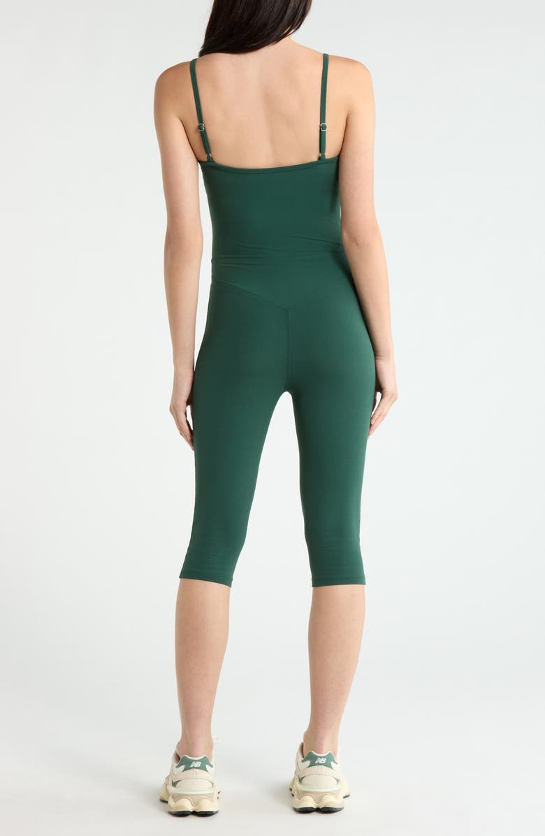 Year of Ours Studio Capri Onesie, Alternate, color, Turf