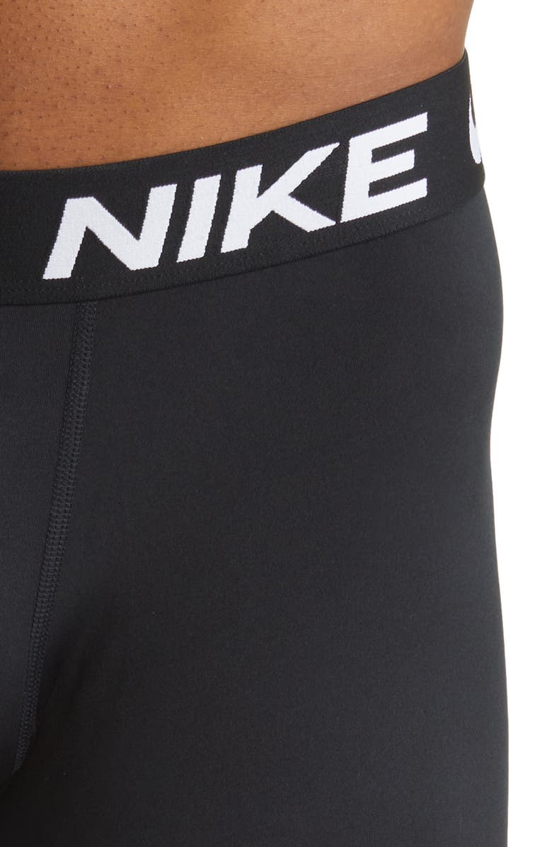 Nike 3-Pack Dri-FIT Essential Micro Boxer Briefs, Alternate, color, Black