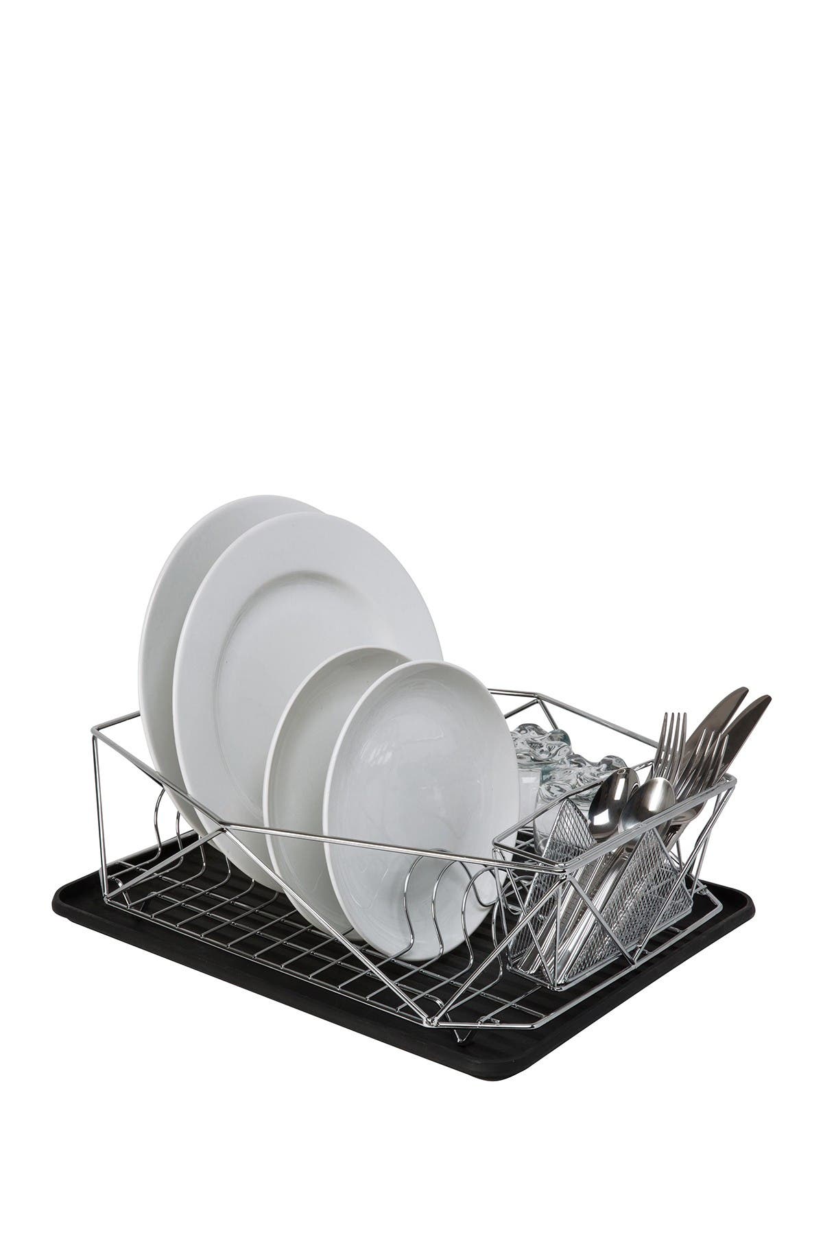 KENNEDY INTERNATIONAL Kitchen Details Geode Dish Rack - Chrome ...