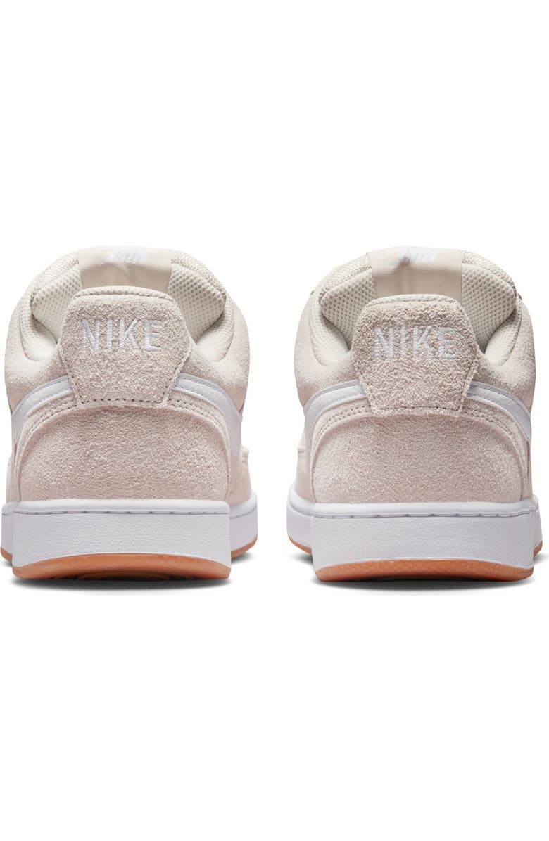 Nike Court Vision Low Sneaker, Alternate, color, White/ Gum Med Brown