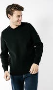 Saint James CANCALE - Fisherman Sweater with Button Shoulder