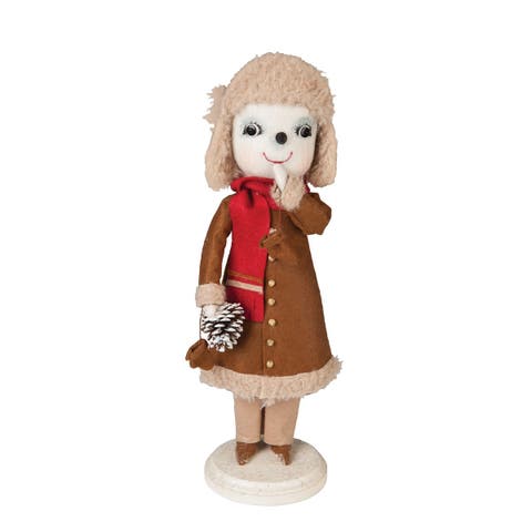 Clark Snowman Christmas Art Doll Figurine