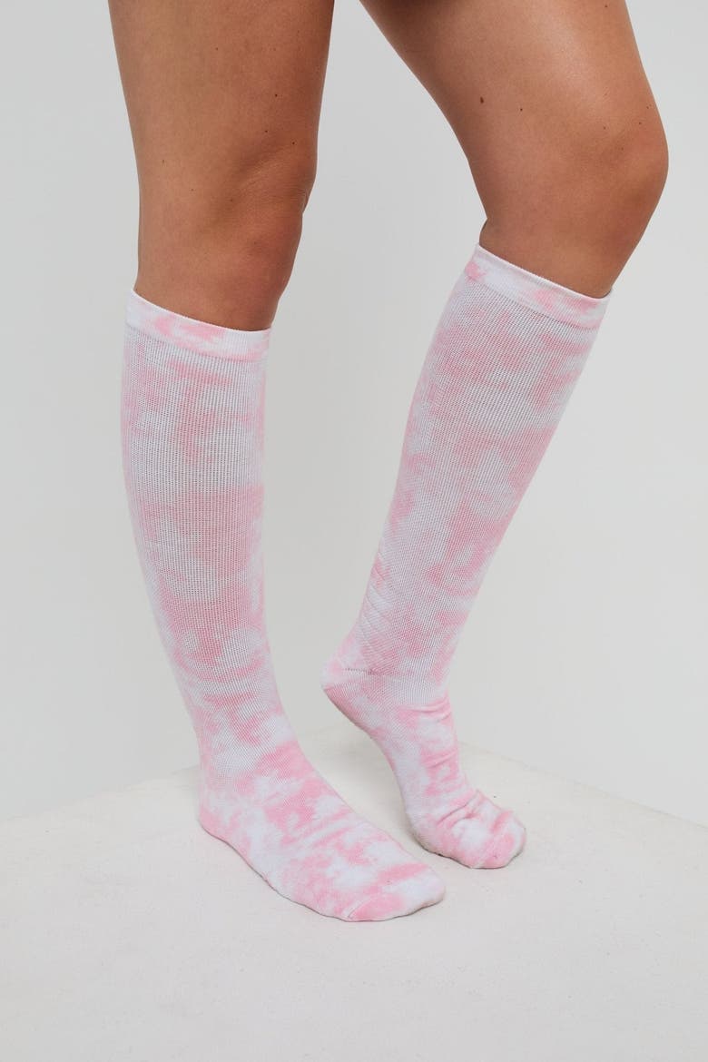 Pink Ski / Snowboard Sock, Main, color, multi-colour