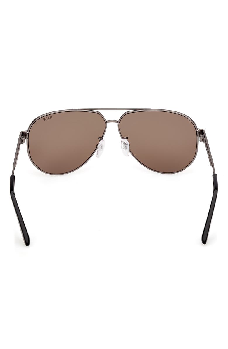 BMW 60mm Pilot Sunglasses, Alternate, color, 