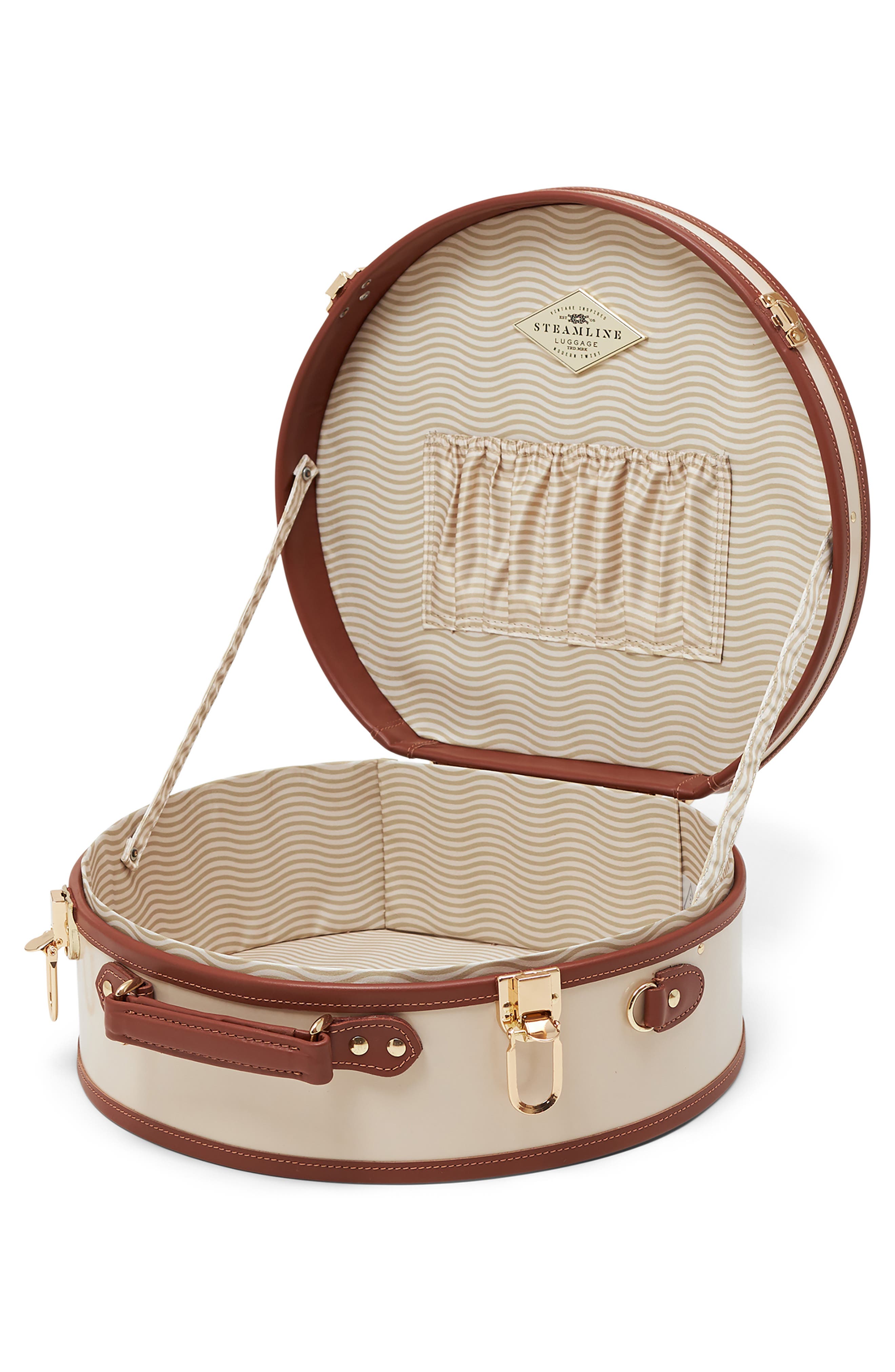 SteamLine Luggage The Diplomat Large Hatbox, Alternate, color, 