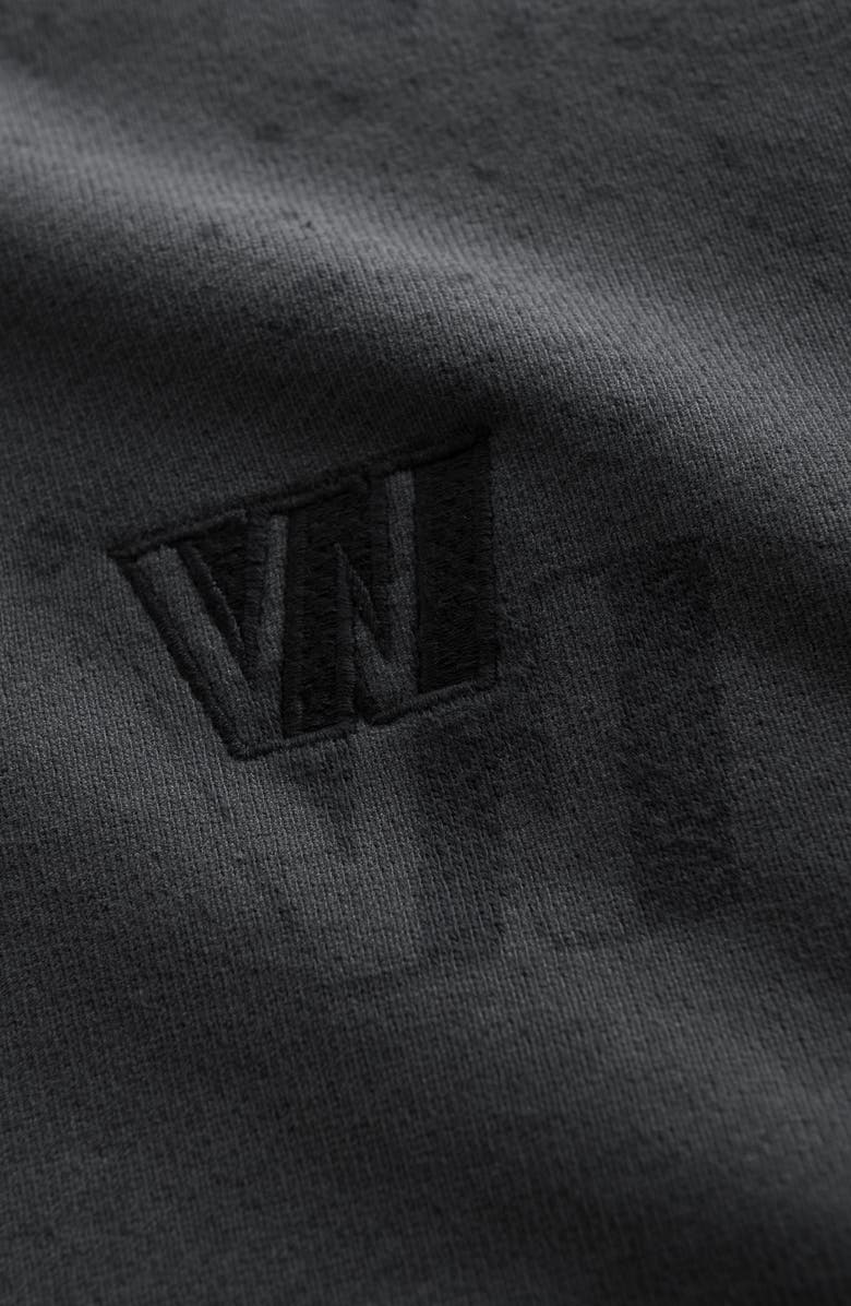 Wood Wood Zeus Sun Bleached Cotton Graphic Hoodie, Alternate, color,