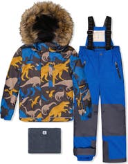 Deux par Deux Play Cordura Reinforced Expandable Two Piece Snowsuit