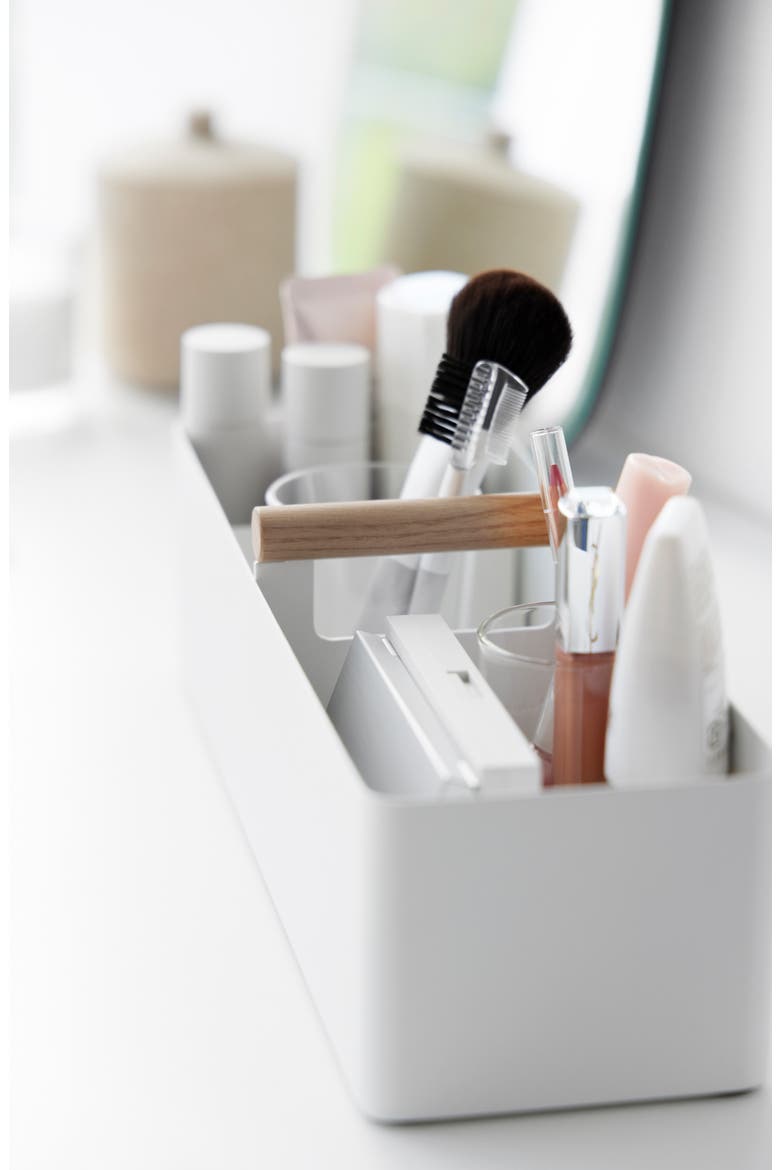 Slim Storage Box, Alternate, color, WHITE