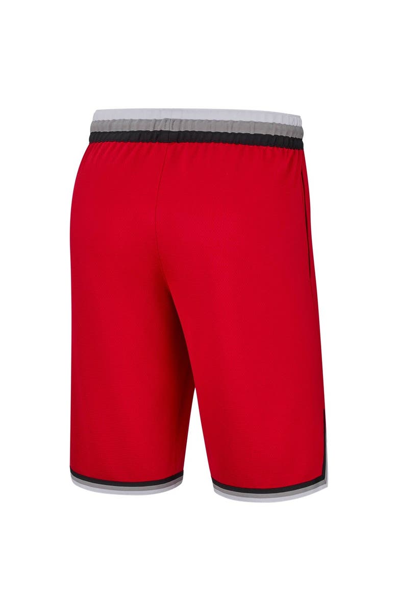 Nike Men's Nike Scarlet Ohio State Buckeyes Retro Replica Basketball Shorts, Alternate, color, Scarlet