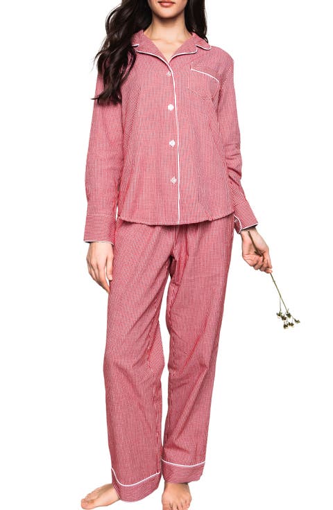 Houndstooth Cotton Pajamas