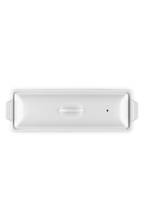 Le Creuset 1.5-quart Enameled Cast Iron Pate Terrine In White