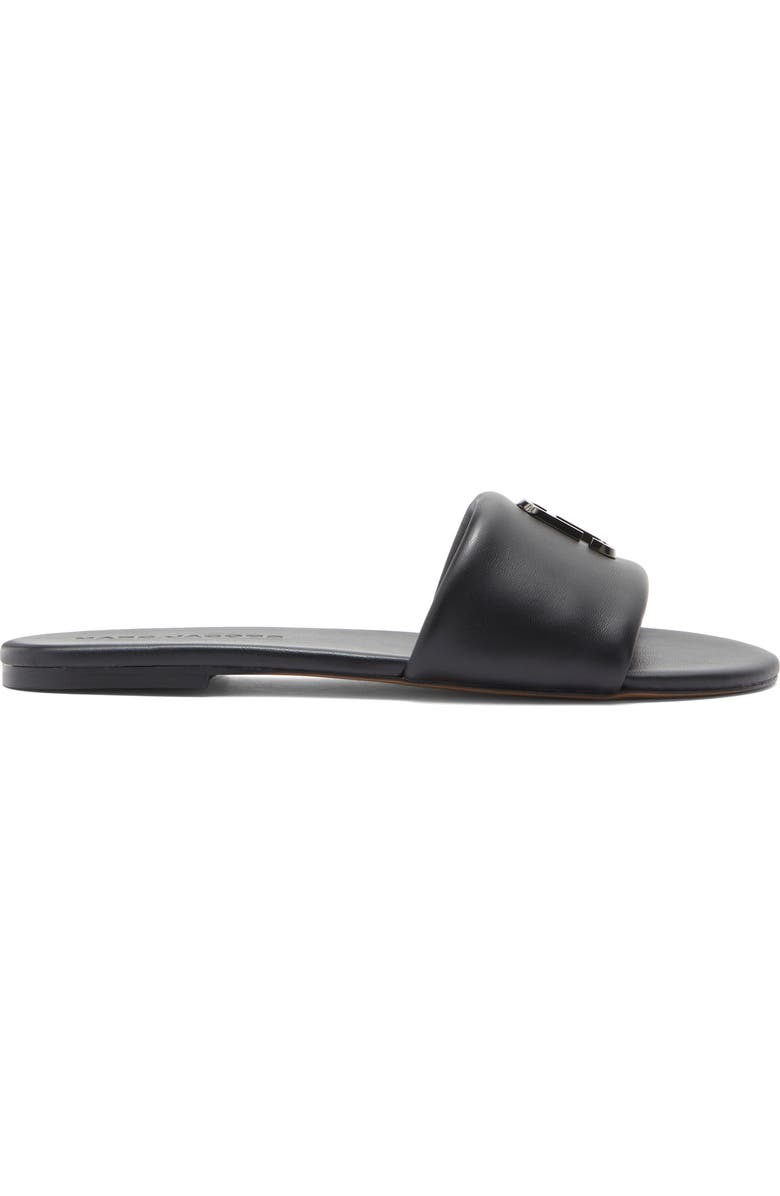 Marc Jacobs The Snapshot Slide Sandal, Alternate, color, Black