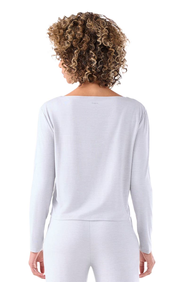 Tavi Brushed Tec Knit Long Sleeve, Alternate, color, Ash