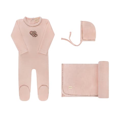 Embroidered Liberty & Berry Collection - Layette Set