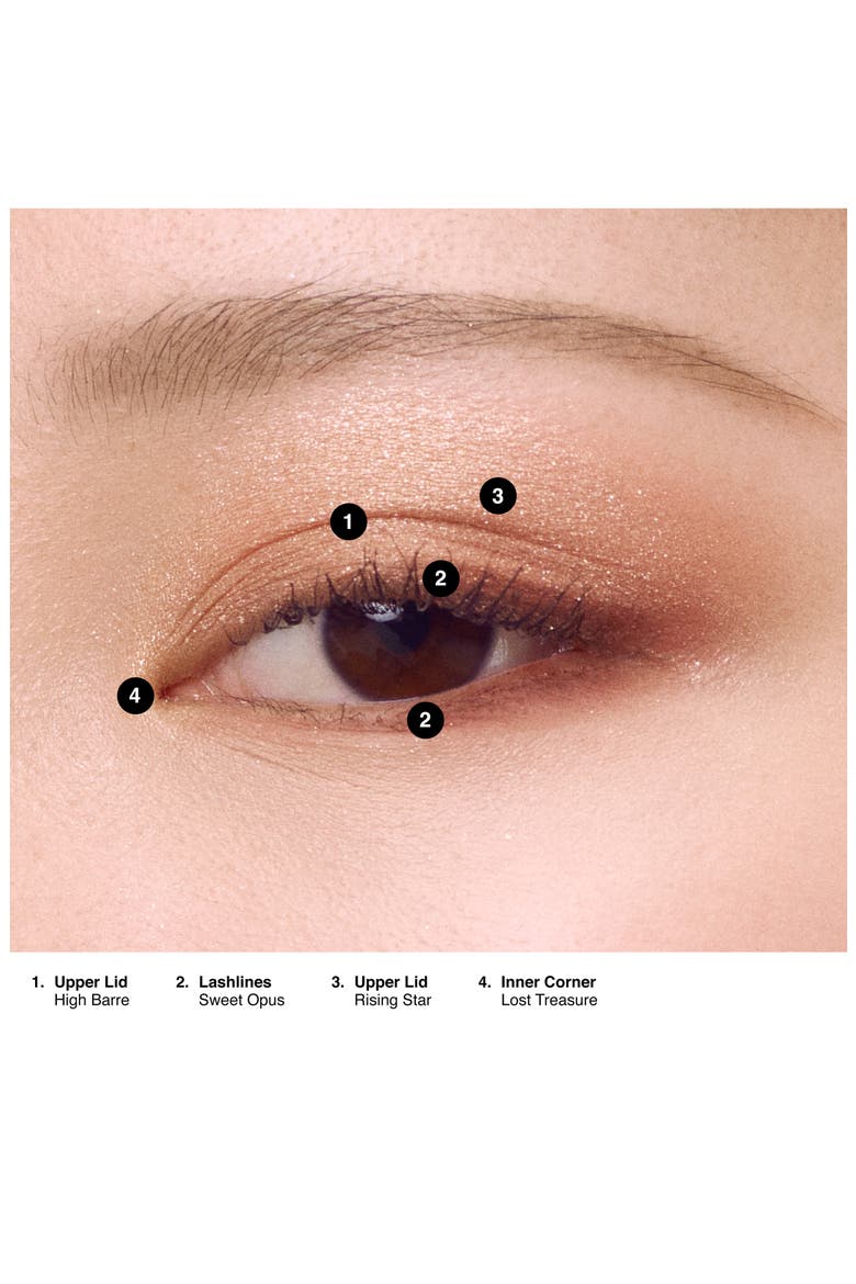 High Barre Eyeshadow Palette, Alternate, color, NO COLOR