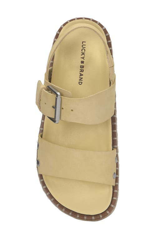 LUCKY BRAND LUCKY BRAND UMORA SLINGBACK ESPADRILLE PLATFORM SANDAL