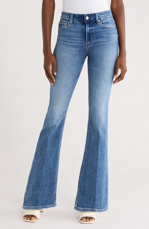 Manhattan High Waist Bootcut Jeans (Showtime) (Petite)