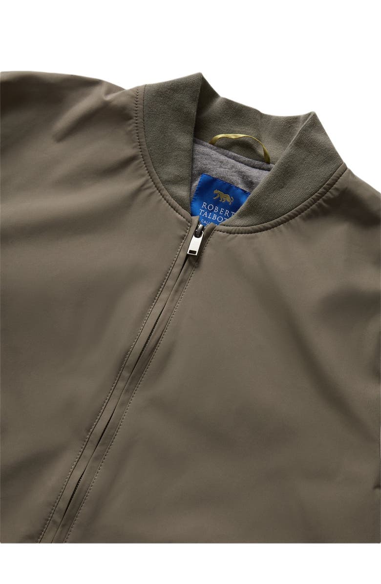 Robert Talbott Jackson Baseball Jacket, Alternate, color, Taupe