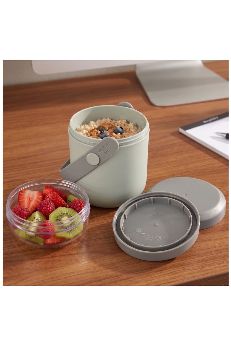Leo 22-Ounce Dual Lunch Pot, Alternate, color, SAGE